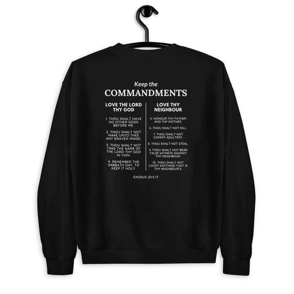 Keep the Commandments - Unisex Christian Sweatshirt | My Faith Store